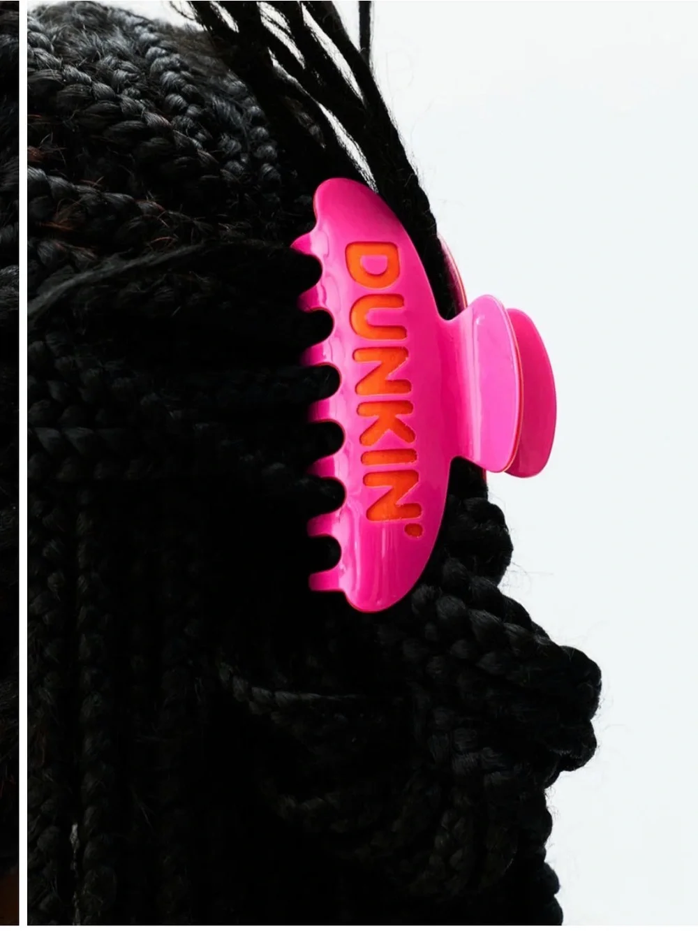 Dunkin’ Pink Hair Claw Clip — GIRL KIZU Style